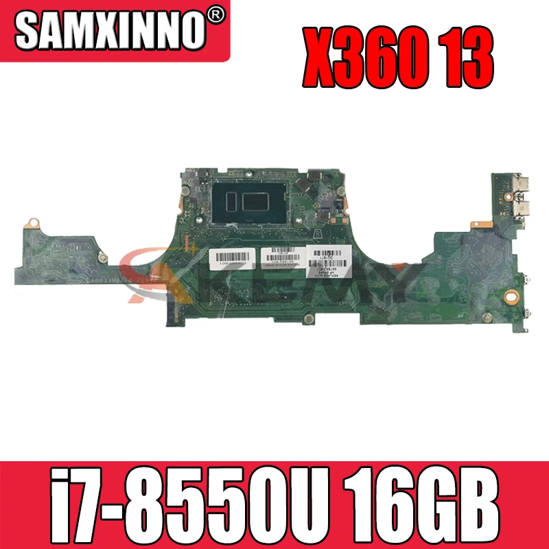 

For Hp Spectre x360 13 Series Laptop Motherboard With i7-8550u 16GB RAM DA0X33MBAF0 941884-601 100% Tested Fast Ship