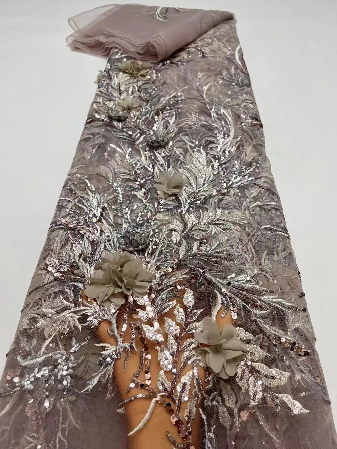 Роскошная африканская кружевная ткань 2024 Высококачественная французская