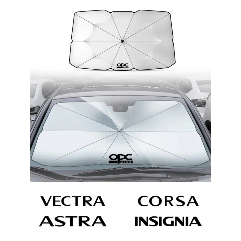 

Sun Protection Sunshade for Opel OPC Astra JHGK Insignia Corsa DBE Mokka Vectra Interior Windshield Sunshade