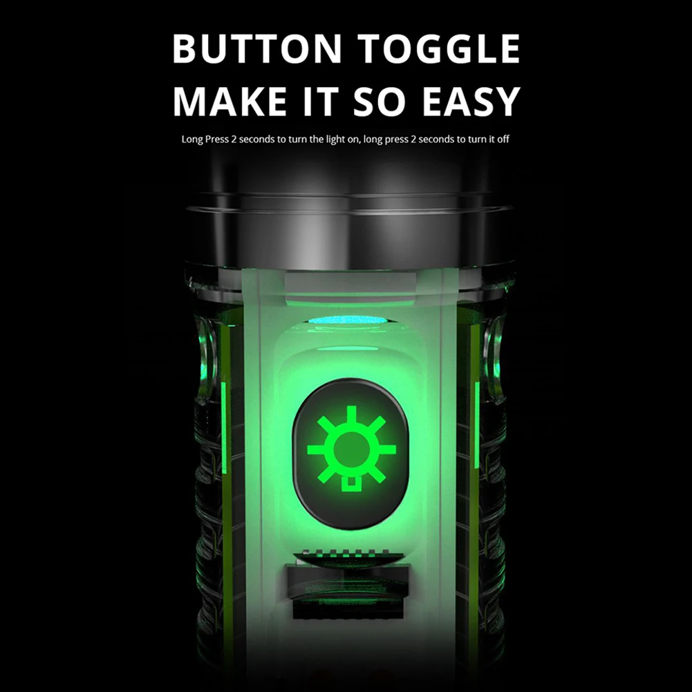 

Лм, фонарик с телескопическим зумом, высокая яркость для работы, походов, экстренных ситуаций