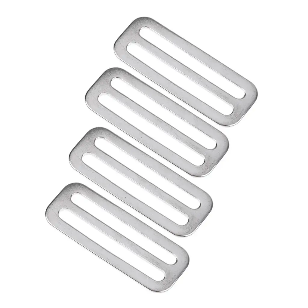 4 шт. 2 дюйма весовой пояс для дайвинга пробка из нержавеющей стали 316 хранитель