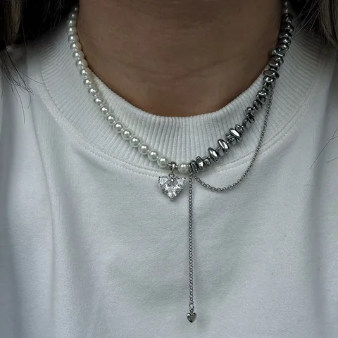 Винтажное ожерелье YWZIXLN с кисточками и цирконием