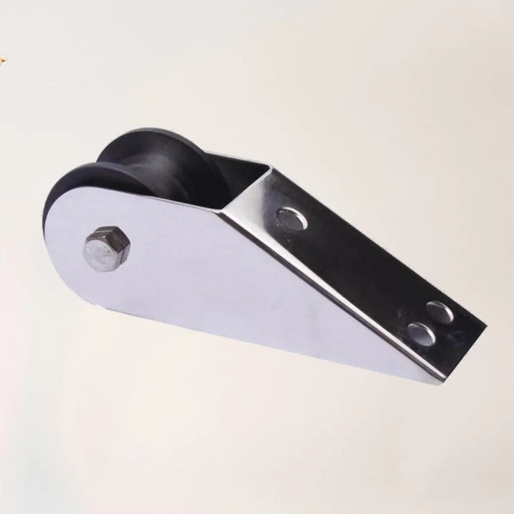 

Heavy Duty Anchor Roller Brackets Boat Silver Accessories Marine Locking Control Part Nylon