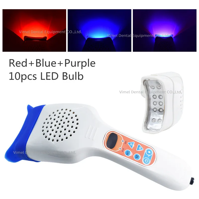 Ручной светодиодный светильник для отбеливания зубов ускоритель отбеливающая