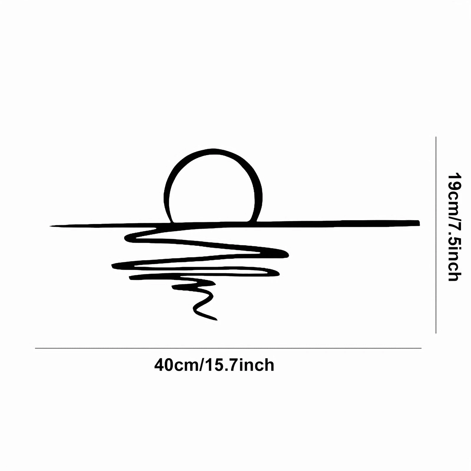 Современная металлическая настенная художественная декоративная табличка с