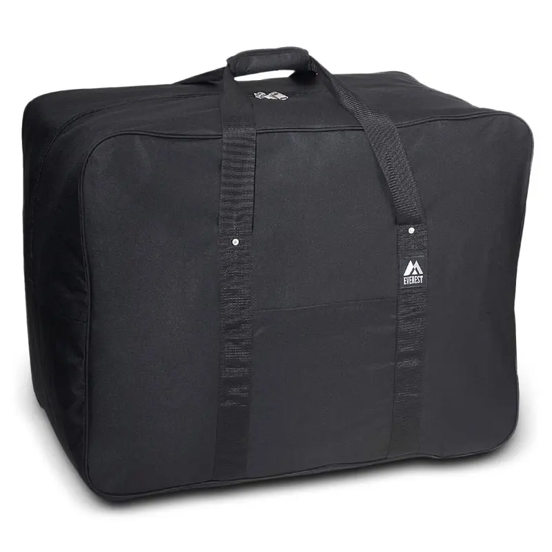 

Stylish Unisex Black Oversized Cargo Bag for Everyday Use – Perfect for Outings & Traveling.