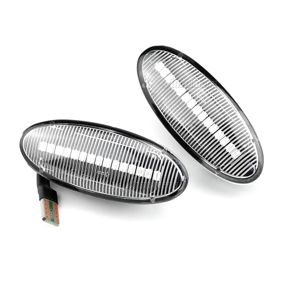 Автомобильные Боковые габаритные огни динамический фонарь Задний сигнал