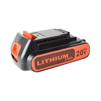 20v 3000mah li ion lbxr20 rechargeable battery for blackdecker lb20 lbx20 lst220 lsw20 ssl20sb ssl20sb 2 asl186k asl188k l5