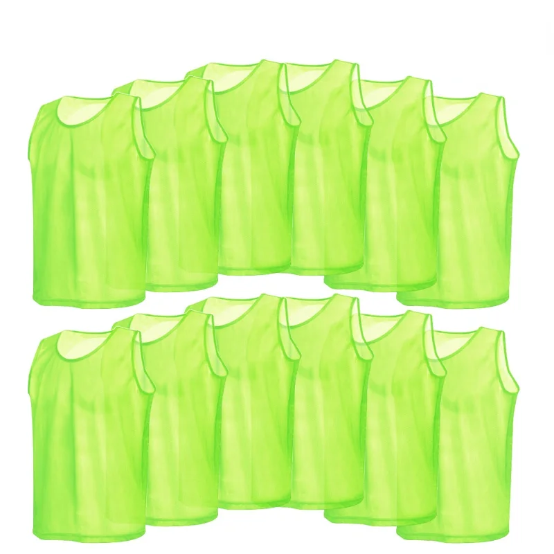 

Adults Soccer Pinnies Quick Drying Football Jerseys Vest Scrimmage Practice Sports Vest Breathable Team Training Bibs
