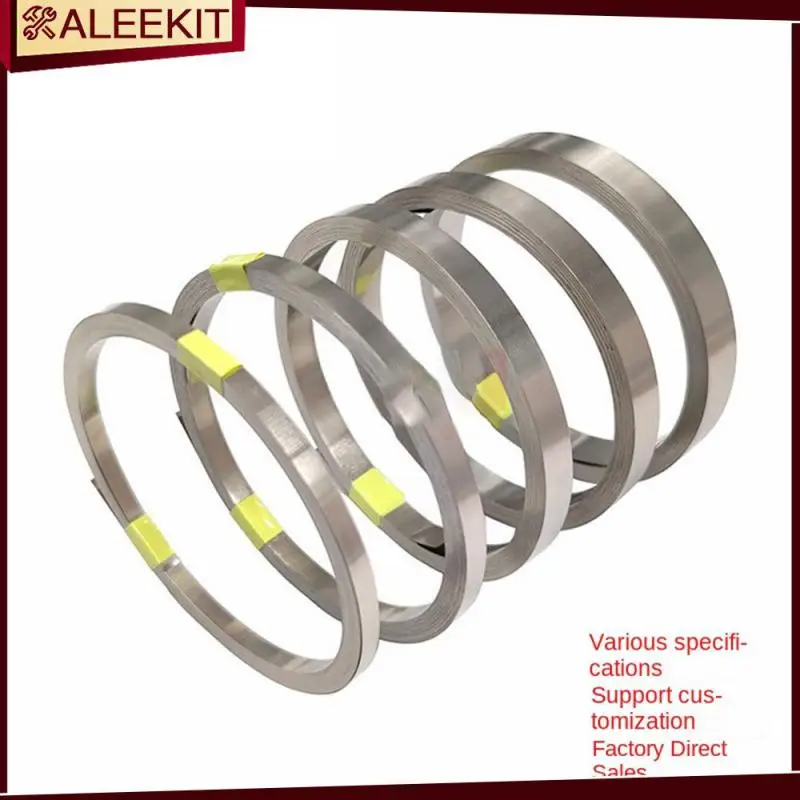 

0.12mm/0.2mm Thickness Steel Belt 10m/roll Battery Welds Lithium Battery Connection Sheet Spot Weld Machine Battery Welder