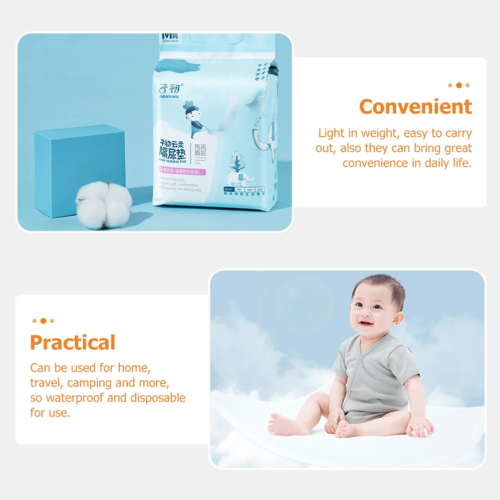 20 шт. одноразовые водонепроницаемые подгузники для мочи