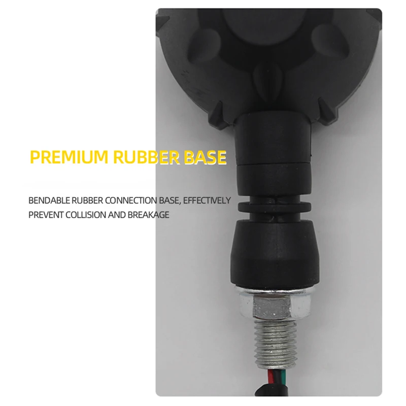 Универсальный Указатель Поворота Для Мотоцикла Ярко-красная Индикаторная Лампа