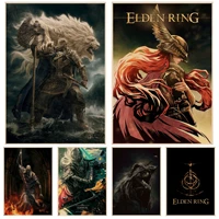 elden ring game anime posters for living room bar decoration aesthetic art wall painting