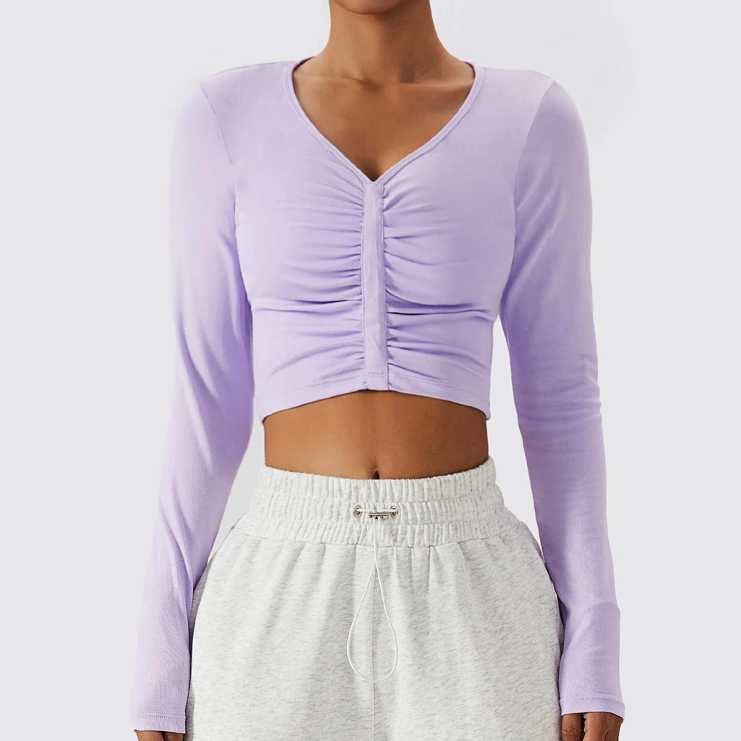 

Wyplosz облегающие рубашки для женщин укороченные бесшовные топы для спортзала йоги фитнеса тренировки удобные дышащие эластичные быстросохн...