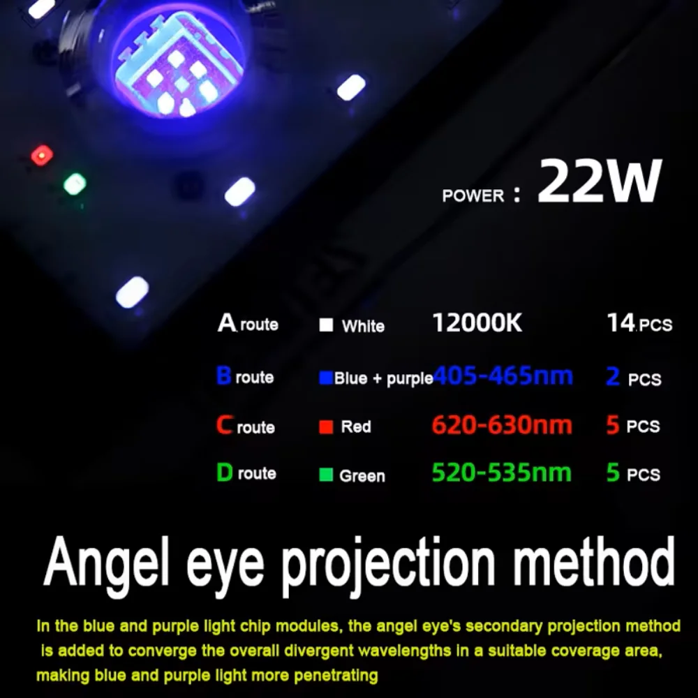 ZETLIGHT Z1201 Ai 22 Вт полный спектр Wi-Fi управление приложением программируемый морской