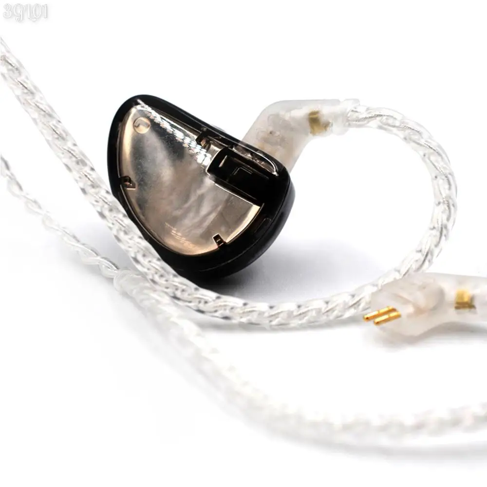 0 75 мм 2-контактный обновленный кабель для наушников 3 5 посеребренный сменный шнур