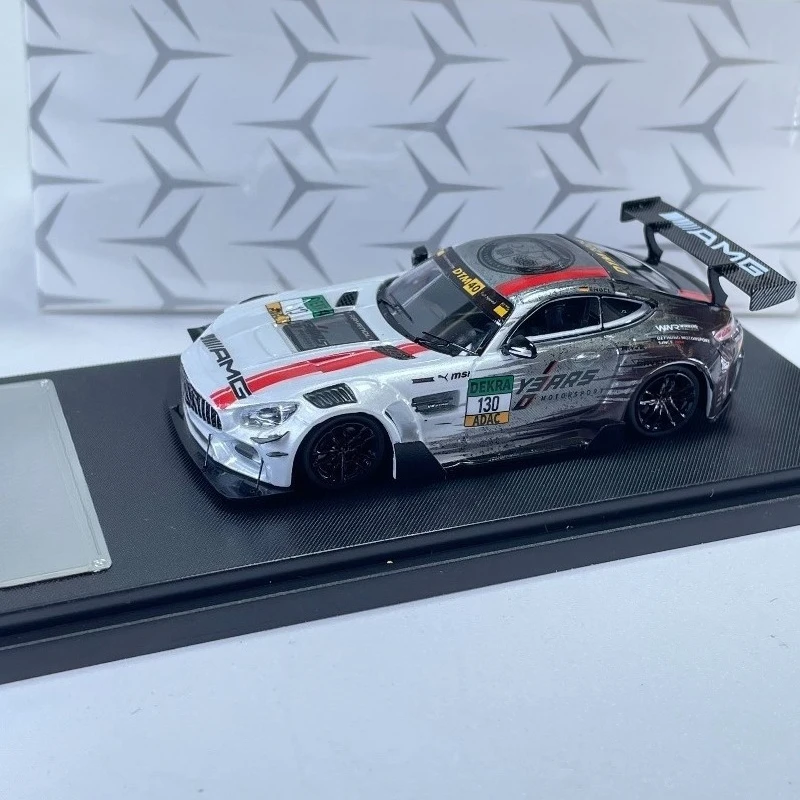 Фото Модель автомобиля RM Rhino Mercedes-Benz AMG GT S, модифицированная, масштаб 1:64, из сплава, имитационная, лимитированная коллекционная серия №4