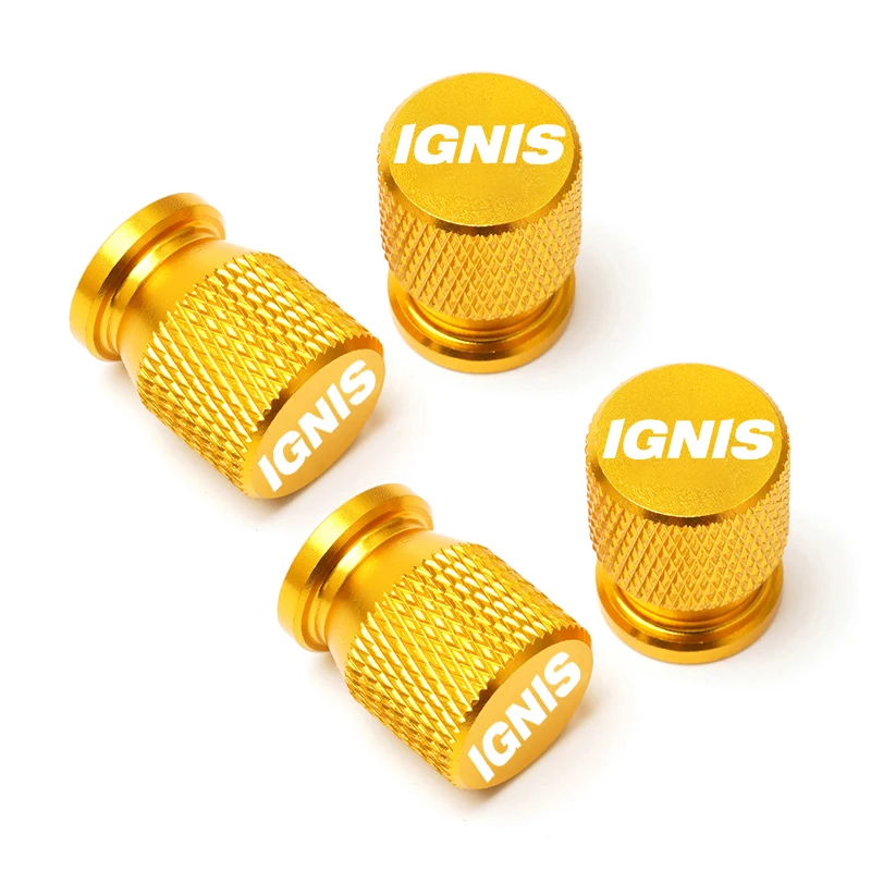 

Для Suzuki Ignis автомобильные колеса, колпачки для клапанов шин, чехлы для штока шин, Airdust, водонепроницаемые аксессуары