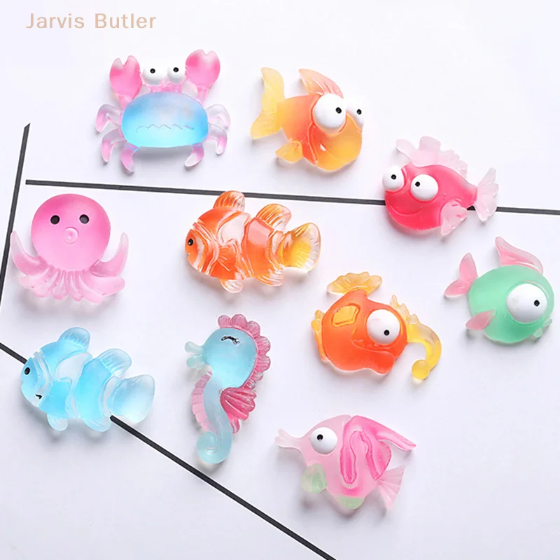 

Ocean Element Accessories Children's Headwear Hair Accessories Phone Case Refrigerator Sticker Diy Resin Accessories