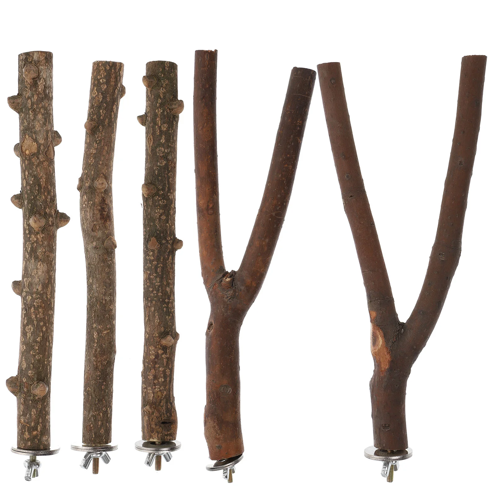 

Parrot Toy Parakeet Perch Pet Bird Supplies Standing Rod Pole Birds Cage Pepper Wood Grinding Claw Rods Playing Stick