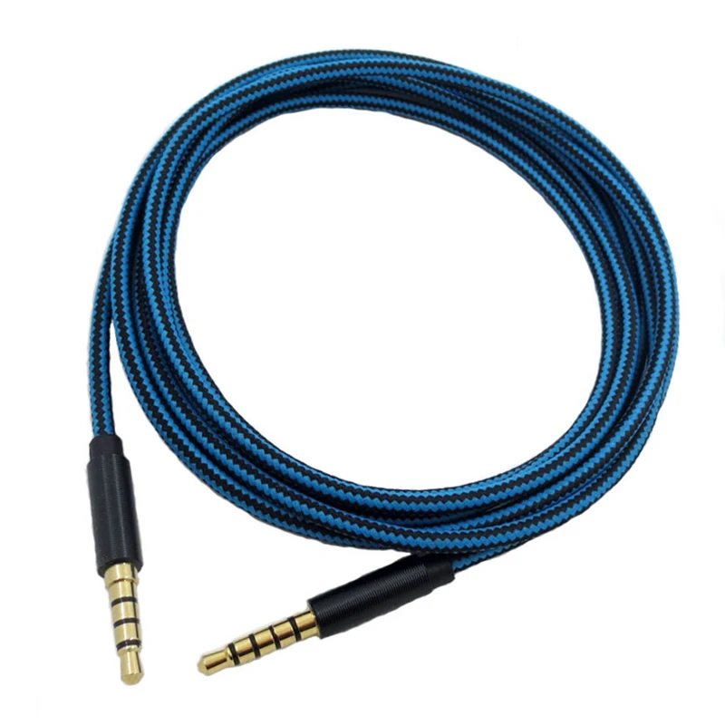 Аудиокабель 2 м/6 5 футов для Logitech Astro A30 A40 A10 сменный нейлоновый плетеный Aux-линия