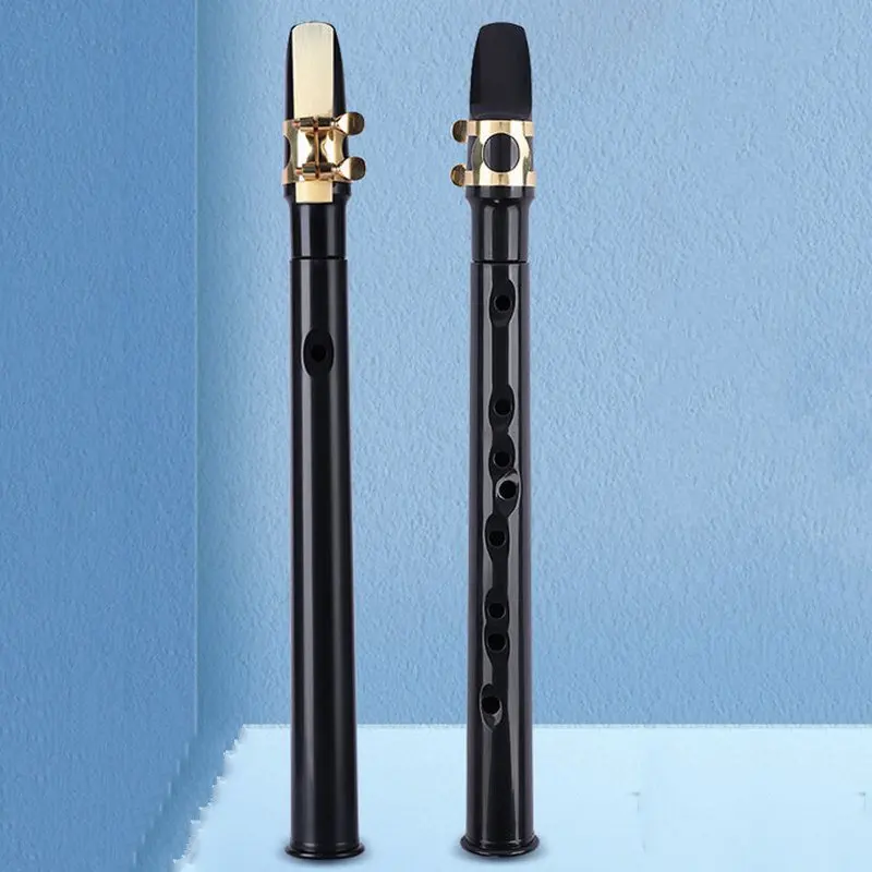 

Mini Pocket Saxophone Portable 8/11 Holes Creative Children Gifts Stage Performance Woodwind Musical Instruments for Beginners