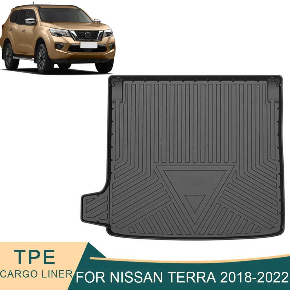 

Нескользящие Коврики для багажника из ТПЭ, для Nissan Terra 2018-2021