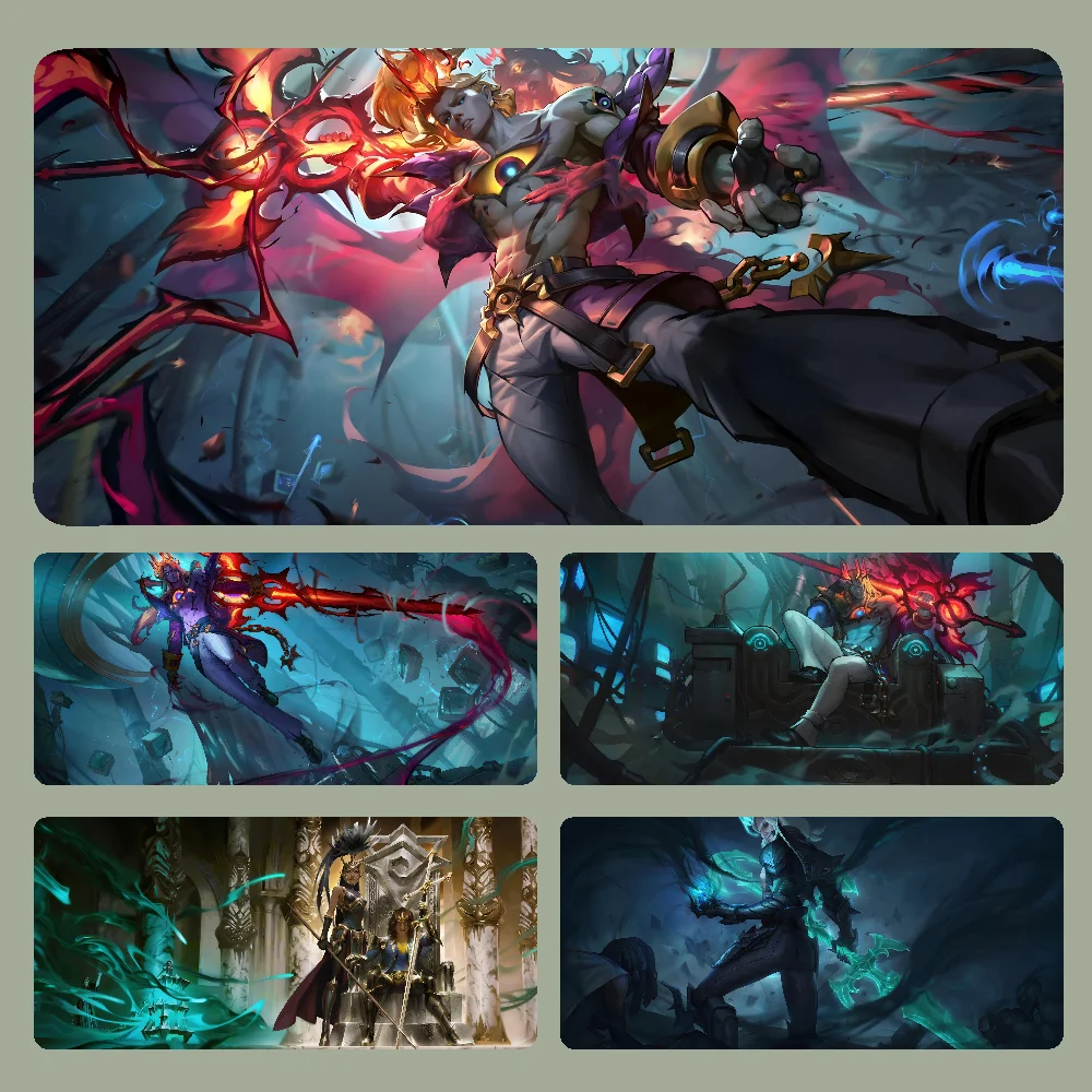 Коврик для мыши League Of Legends Viego большие аксессуары компьютерных игр коврики