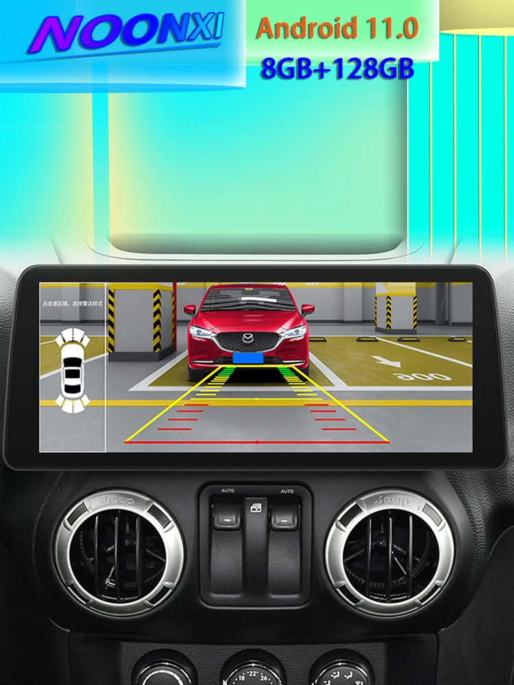 

Автомагнитола 2 Din для JEEP Wrangler 256-2011, 2017 ГГц, Android 11, стерео, мультимедийный плеер, Bluetooth, GPS-навигация, головное устройство для Carplay