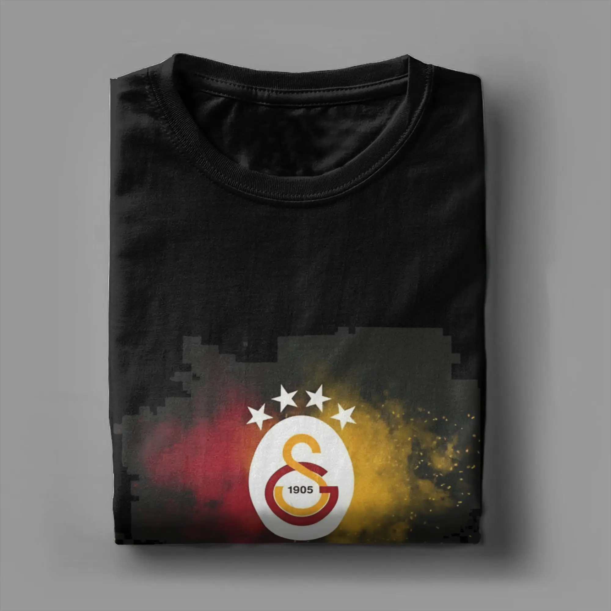Фото Футболка Art Galatasaray SK Wallpaper Funny из 100% хлопка, футболки Galatasaray для мужчин №3