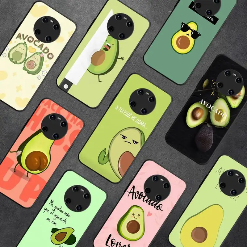 

Avocado Phone Case For Huawei Y 5 Y62019 Y52018 Y92019 Luxury funda case for 9prime2019