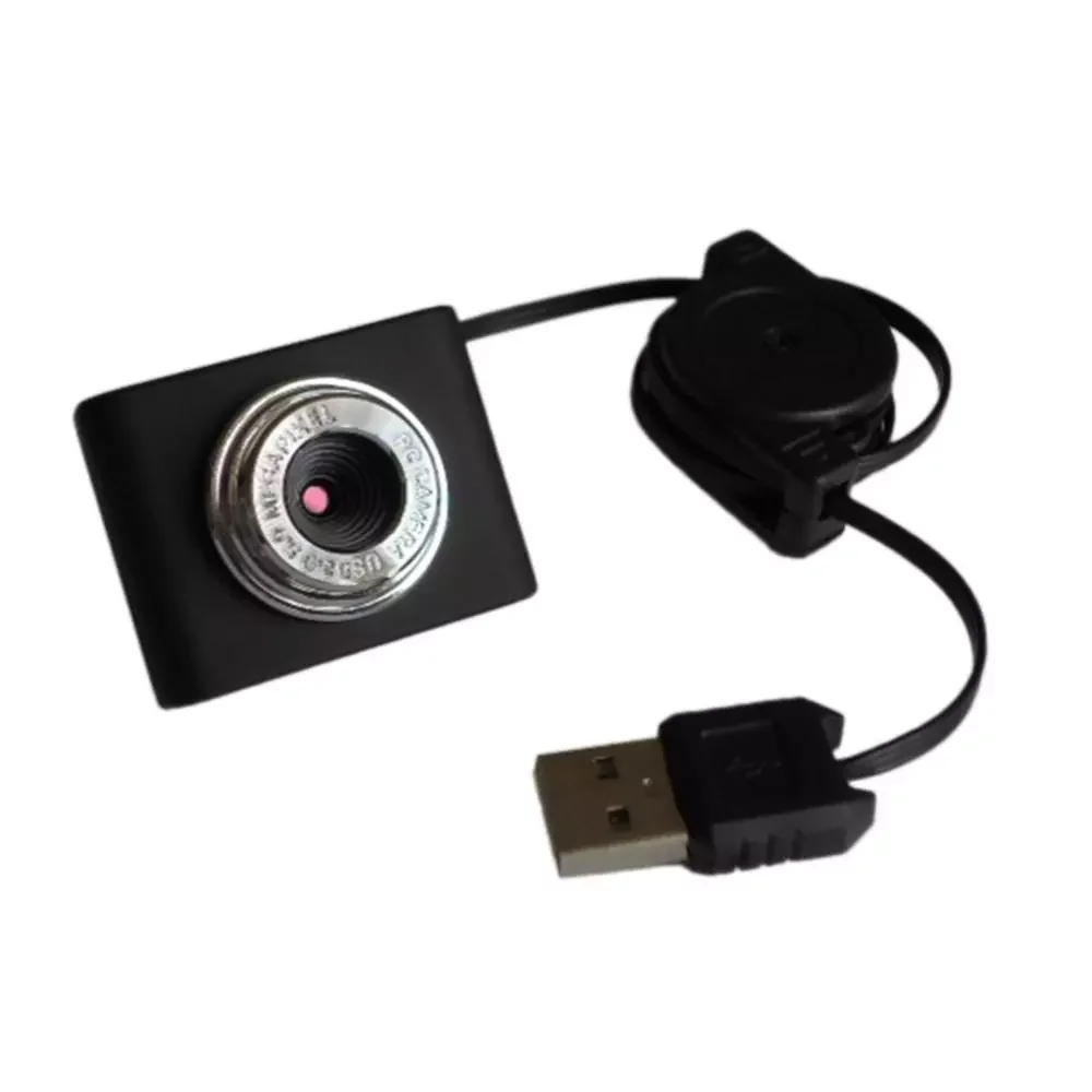 

Million Pixels Mini Webcam HD Web Computer Camera with Microphone for Desktop Laptop USB Plug and Play for Video Calling