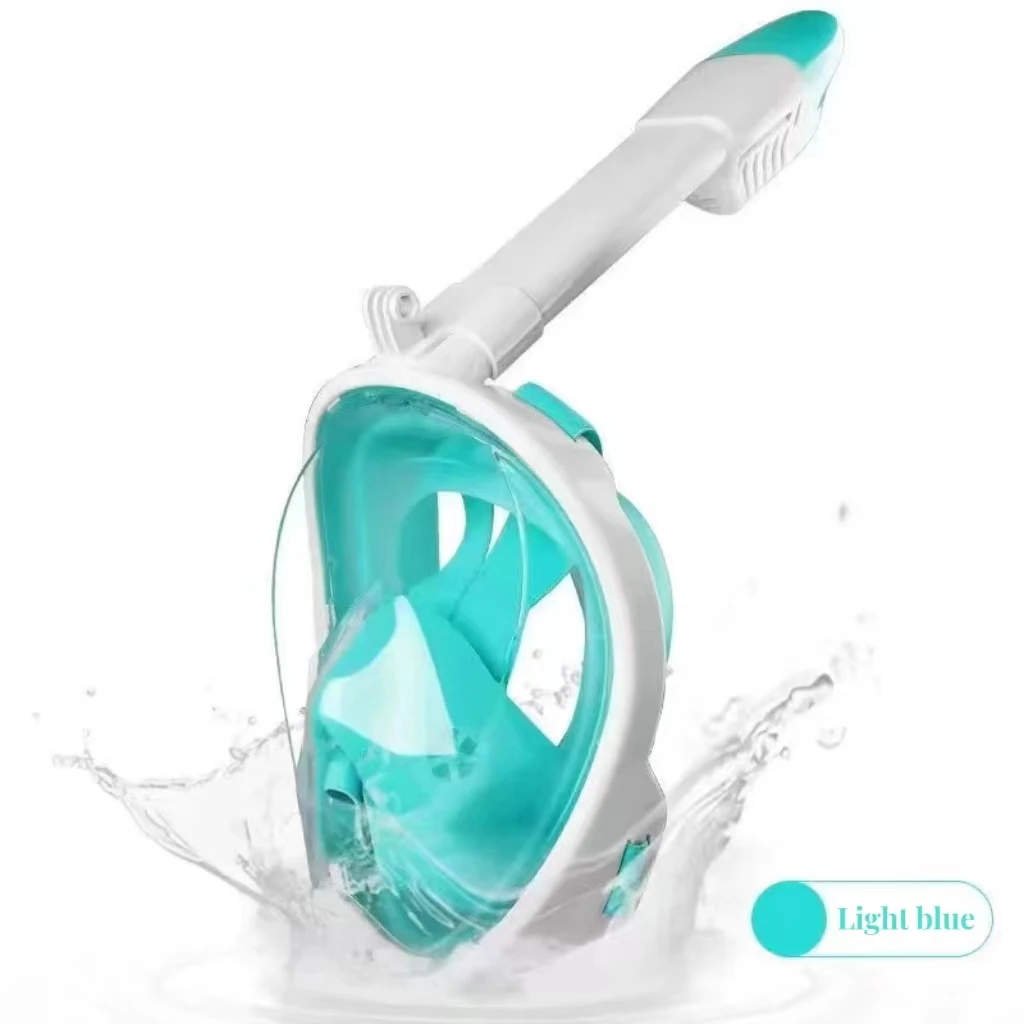 QYQ маска для дайвинга и подводного плавания полностью сухая жидкий силикон HD