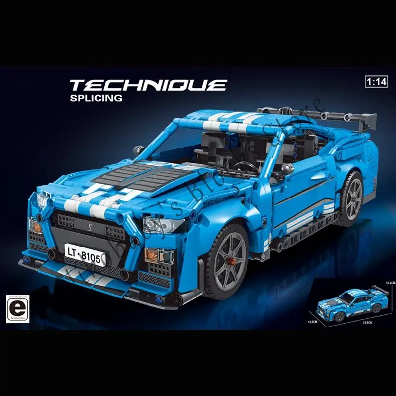 

New 1065PCS+ Racing Sport 1∶14 Technology Children Boys Gifts Building Blocks MOC Toys RC Car Vehicle City High-Tech Model