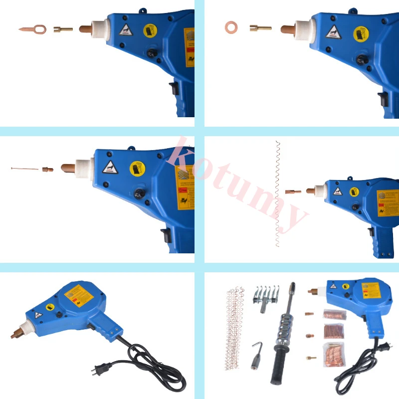 220 В/110 В портативный автомобильный аппарат для ремонта листового металла машина