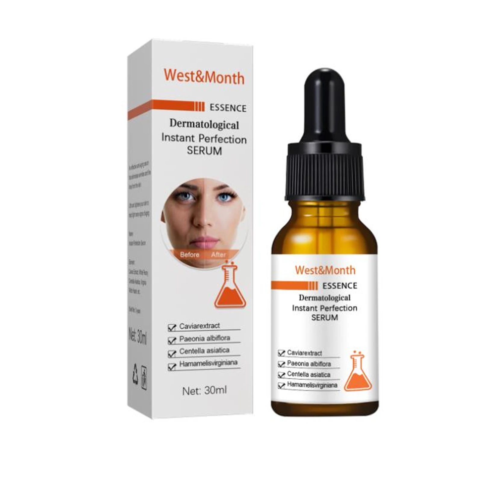 

Anti Wrinkle Facial Serum Whitening Brightening Moisturizing Hydrating Firming Repairing Anti Oxidant Oil Control Skin Care 30ml