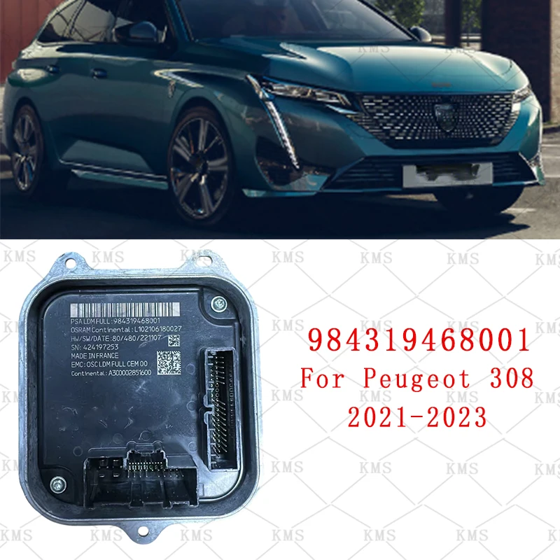 Фото 984319468001 Модуль управления фарами для Citroën Peugeot DS, модуль управления LED-подсветкой для Peugeot 3008 №1