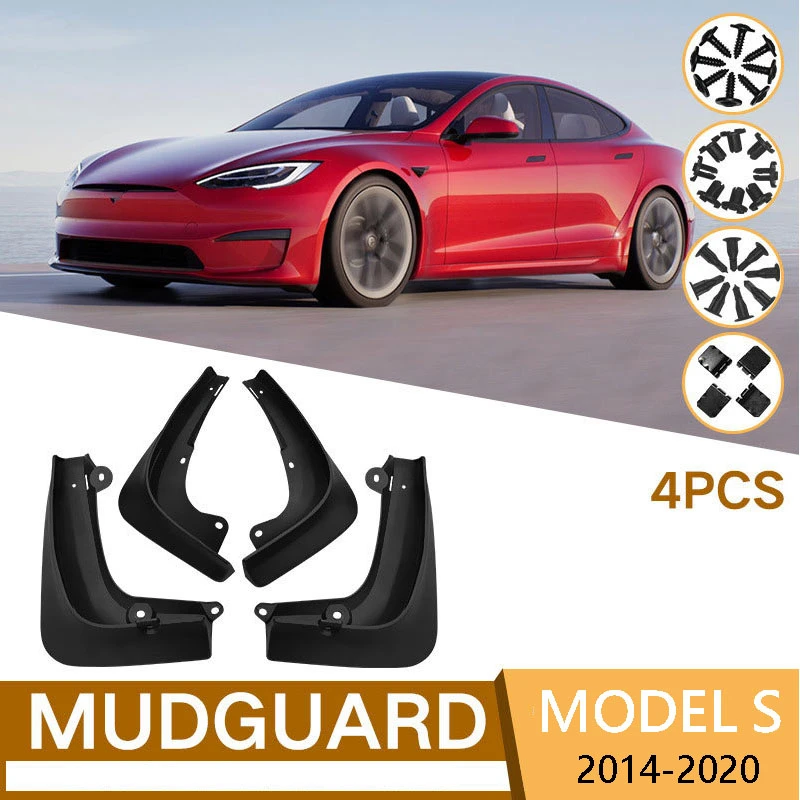 

Крылья для Tesla MODEL S 2014-2020, защита от брызг, от песка и царапин, краска для автомобиля