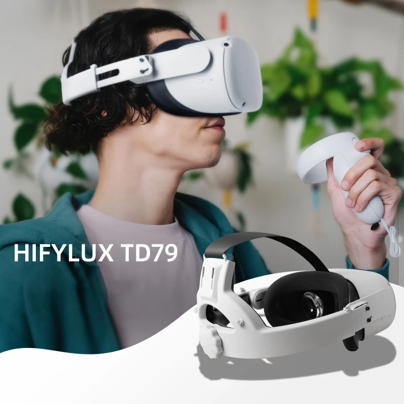 Регулируемая повязка на голову подушка шлем совместим с Oculus Quest 2 Поддерживайте