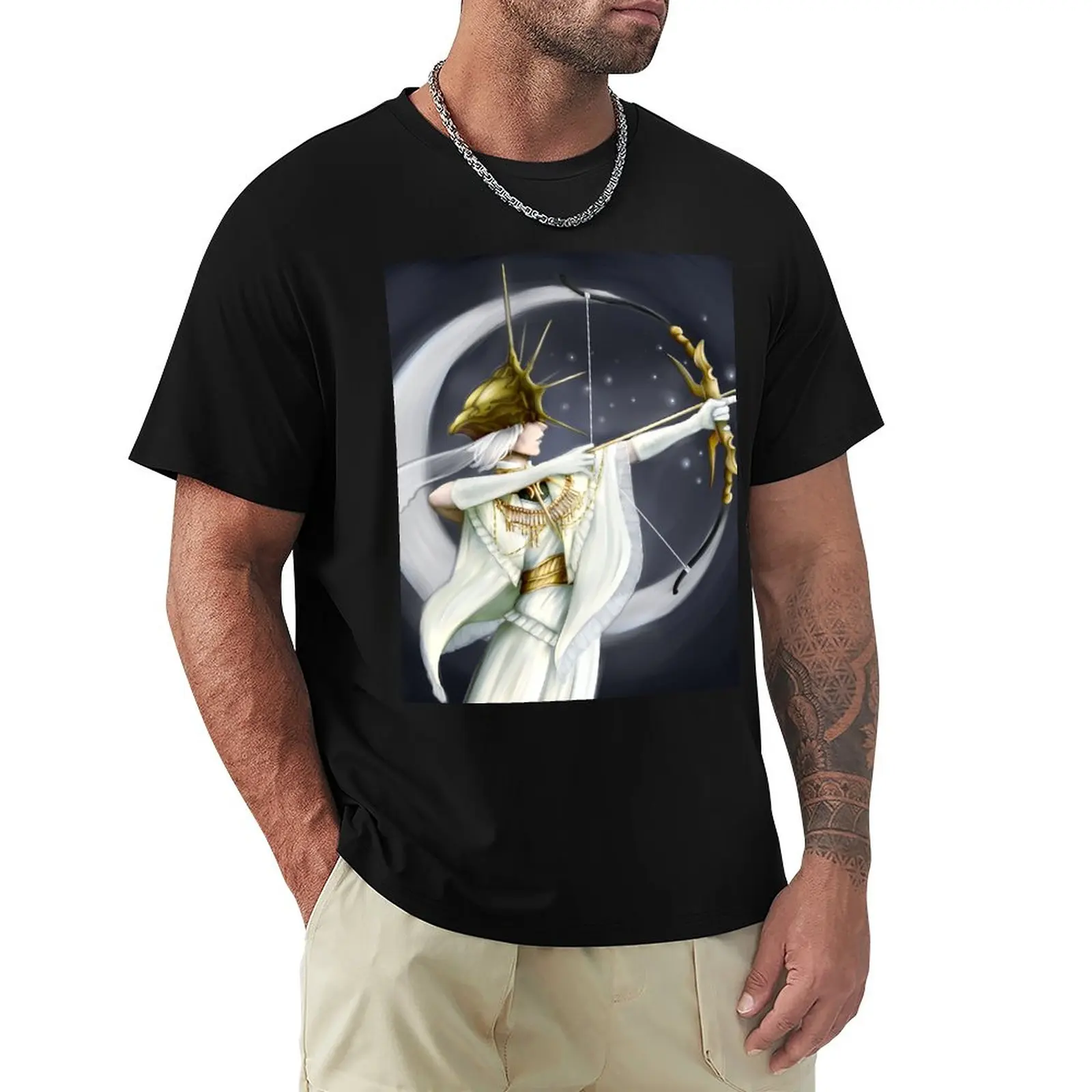 Темное Солнце гвиндолин футболка оверсайз Топы приталенные футболки для мужчин