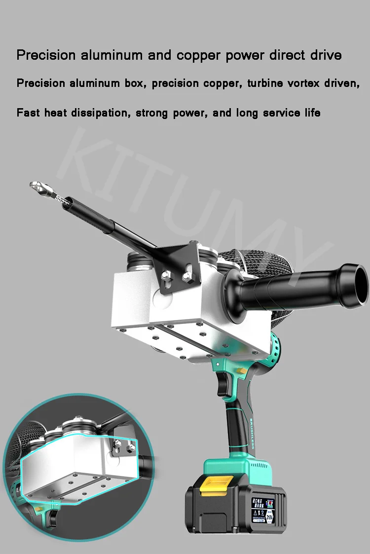 Литиевый электрический резьбонарезной станок съемник проводов зарядное