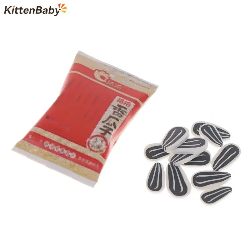 

Dollhouse Miniture Melon Seed Packaging With Melon Seed Kitchen Food Accessories Toys Doll Accessories