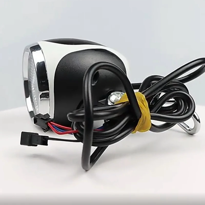 Universal Light Lamp 10-Inch Headlight Electric Scooter LED Front For Kugoo 8-Inch Accessories