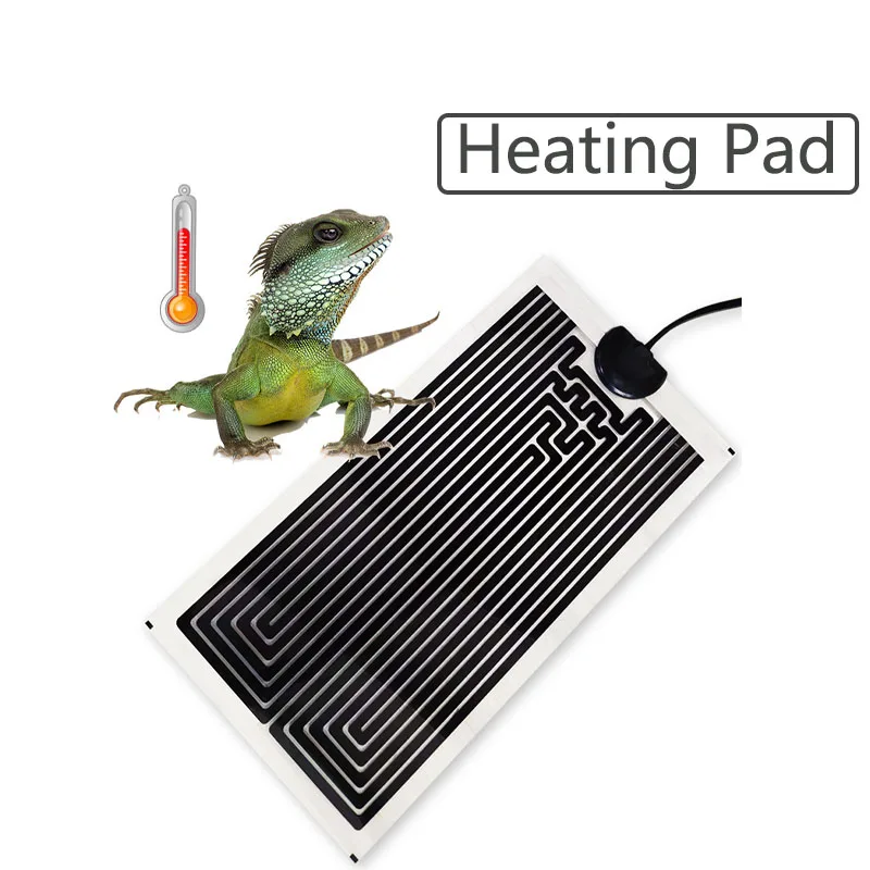 220-240v Thin Pet Heater Reptile Pet Heating Pad Thermostat Thermostat Silicone Heating Plate 5W 7W 14W 20W 28W 35W 40W 45W