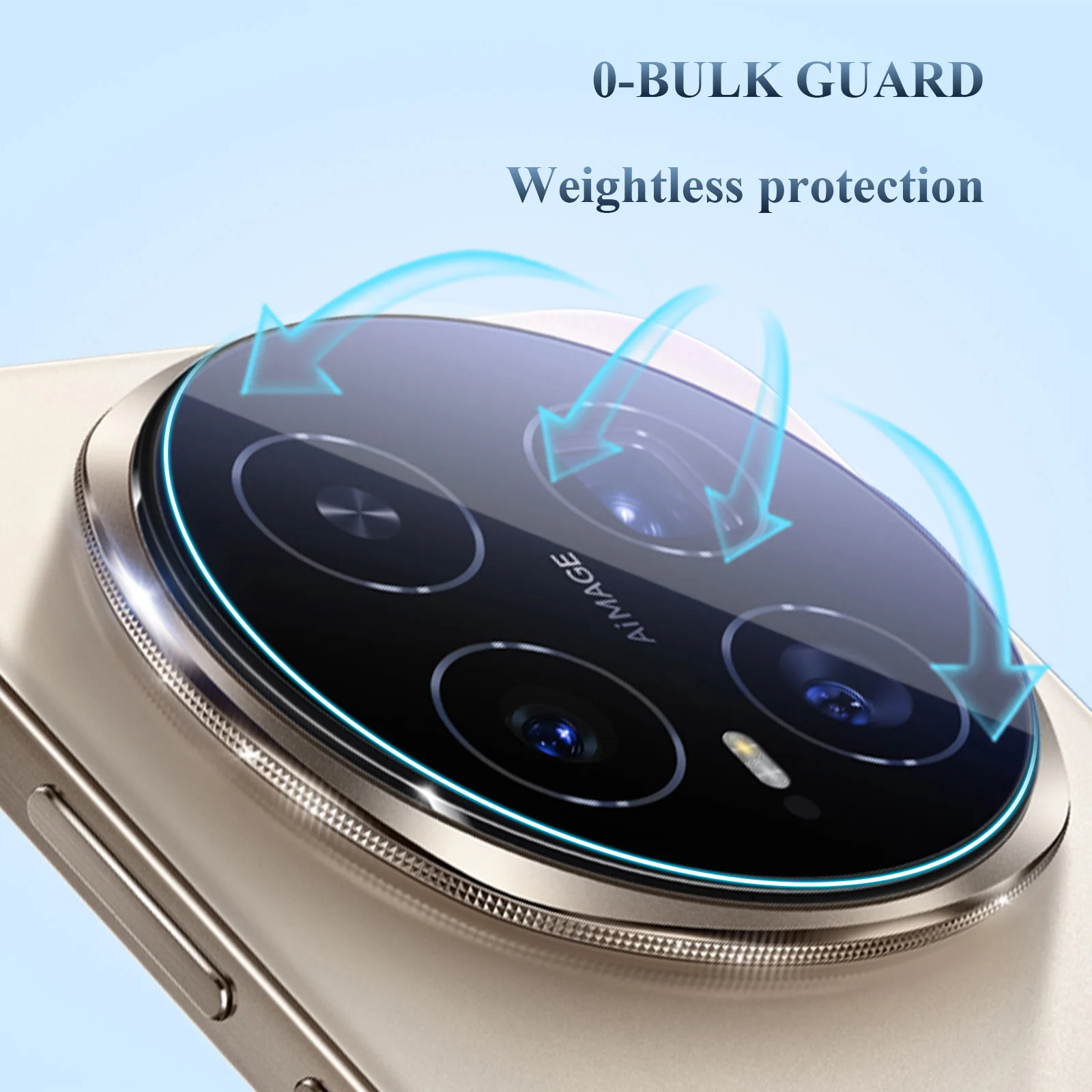 Фото [Самопроизводительная рамка] Lereach для Honor Magic8 Pro/Magic 8, защитная пленка для объектива камеры из закаленного стекла, высокая прозрачность против царапин №5