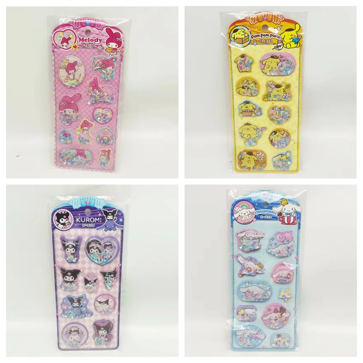 

3D наклейки MINISO сердечки для ноутбука