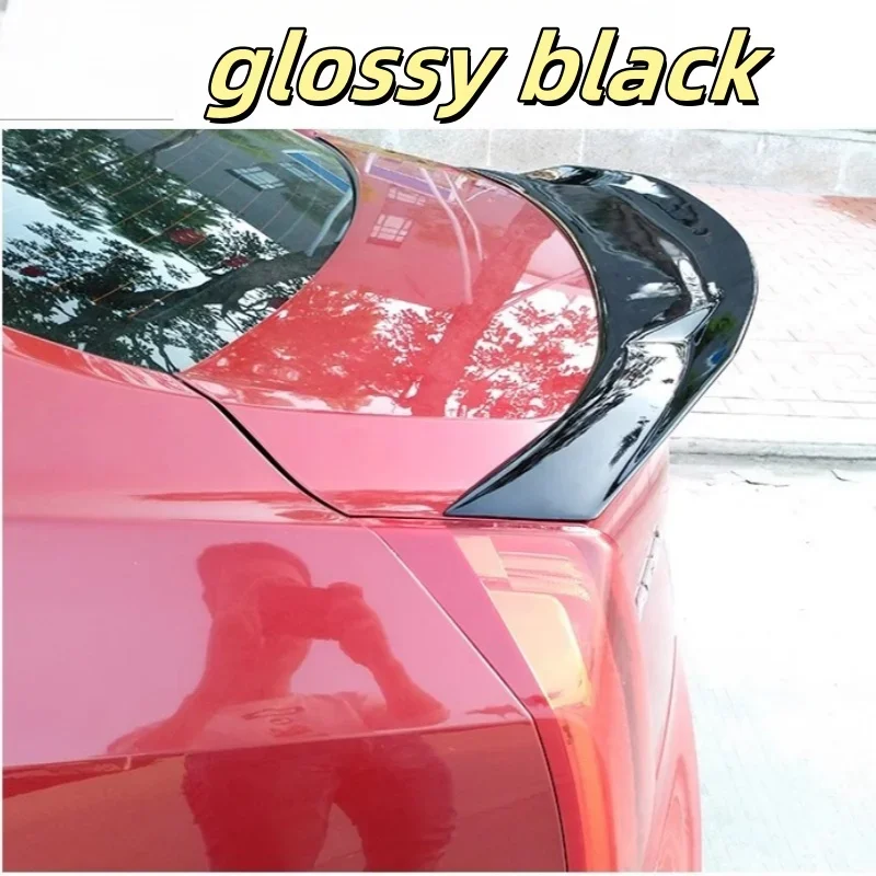 

Подходит для Cadillac ATS, спойлер багажника из настоящего углеродного волокна без перфорации 2013-19