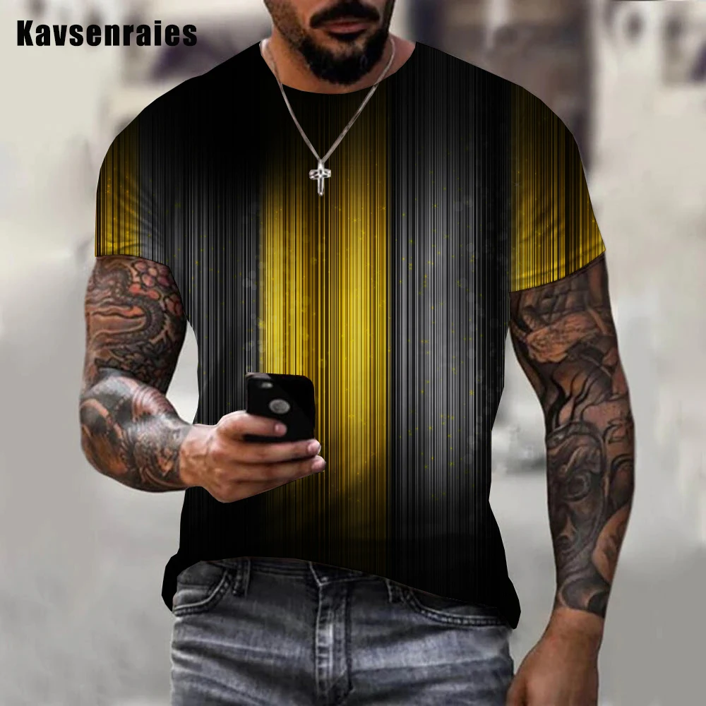 

Футболка унисекс с коротким рукавом и круглым вырезом, Повседневная модная рубашка оверсайз с абстрактным 3D-принтом графики, для мужчин и ж...