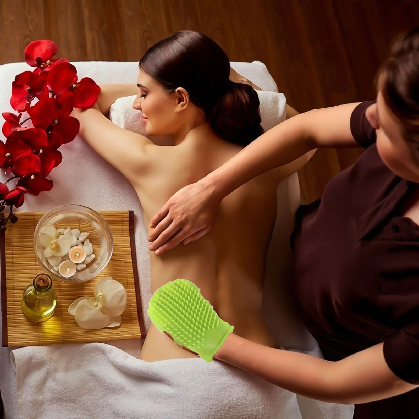 Щетка для ванны перчаток отшелушивающий скребок тела силиконовые скрубберы душа