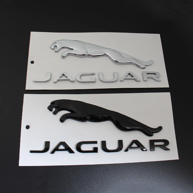 For Jaguar XE XF XJL E-PACE F-PACE F-TYPE Car Styling DecoraCar Sticker 3.0 5.0 V6 V8 Letter Rear Emblem Badge Decals |